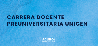 Carrera Docente para los niveles preuniversitarios